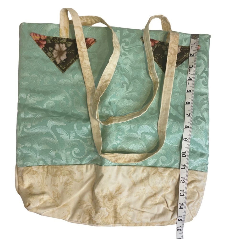 Market bag Upcycled produce tote handmade by Yung_Babas_Nook NWOT - Picture 2 of 8